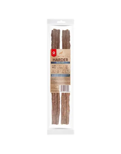 MACED Super Premium Harder Baton pentru caini, cu vita M 2 buc.