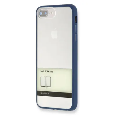 Carcasa albastra Hard Case Iphone 7 Plus Transparent Band