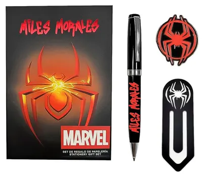 Set cadou Cerda Marvel: Spider-Man - Miles Morales (Logo)