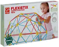 Constructor din bete de bambus Hape Flexistix - Constructii geodezice