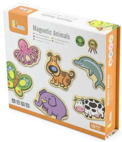Set de joacă Viga - Animale magnetice