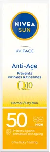 Nivea Sun Cremă de protecție solară pentru față, SPF50, 50 ml