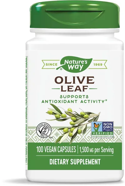 Olive Leaf, 500 mg, 100 capsule, Nature's Way