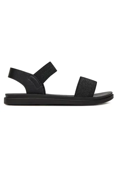 Sandale copii - negru - material textil - pentru fete