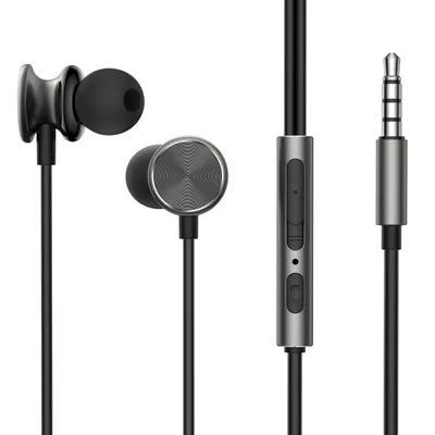 Handsfree 3.5mm Joyroom JR-EW03, Gri