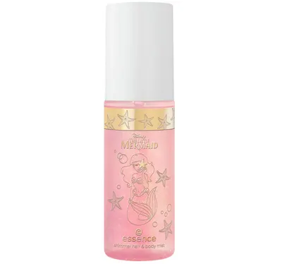 Essence Disney THE LITTLE MERMAID shimmer hair & body mist 01