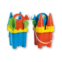 Set de joaca pentru plaja Androni Giocattoli cu galetusa si stropitoare