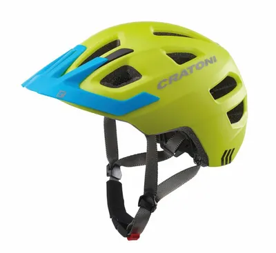 Cratoni Maxster Pro Lime/blue Matt Children's Helmet