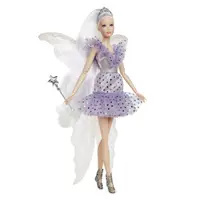 Papusa - Barbie Signature - Zana Maseluta cu aripi de zana bagheta si geanta