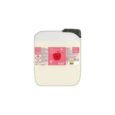 Detergent lichid pentru rufe albe si colorate cu mere rosii ecologic 5l Biolu