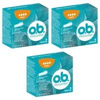 Tampoane OB Procomfort Super, 8 Bucati / Cutie, 3 Cutii