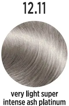 Vopsea de par profesionala ELEMENT 12.11 Very Light Super Intense Ash Platinum 100ml