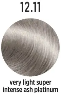 Vopsea de par profesionala ELEMENT 12.11 Very Light Super Intense Ash Platinum 100ml