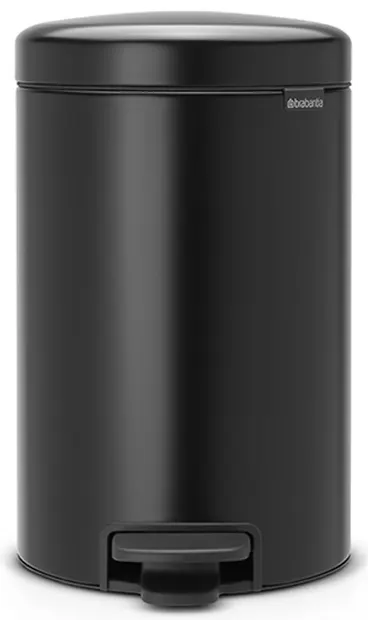 Coș de gunoi Brabantia - NewIcon, 12 l, Matt Black