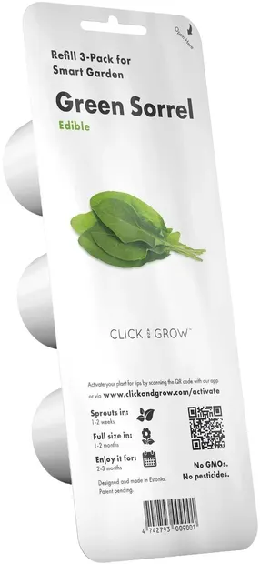 Semințe Click and Grow - Sorrel, 3 rezerve