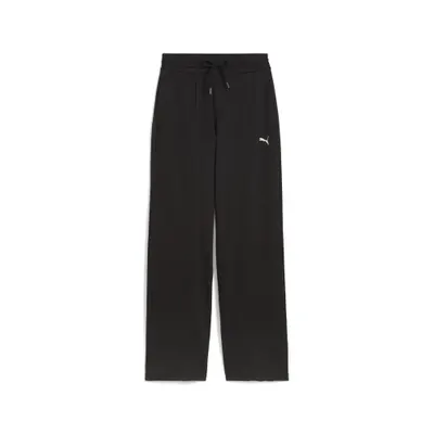 Pantalon femei croială dreaptă talie înaltă Class negru PUMA