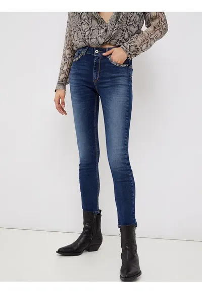 Blugi skinny trei sferturi