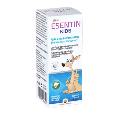 Sirop Esentin Kids, 100ml, Sun Wave Pharma