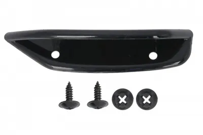 Ornament bandou fata dreapta (exterior, negru lucios, AMG) potrivit MERCEDES CLA C118 03.19