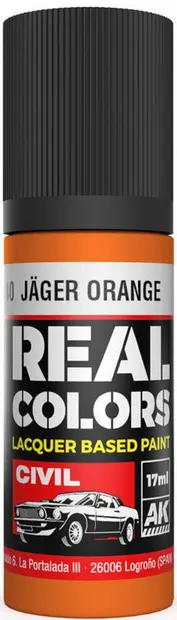 Vopsea lac AK Interactive - Jager Orange (RC840) (17 ml)