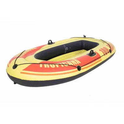 Barca Tropicana JILONG 100-22, 185 cm x 98 cm x 28 cm, maro/galben