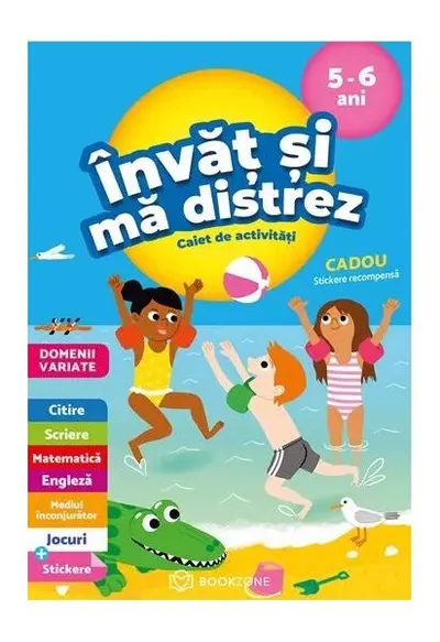 Învăț și mă distrez – 5-6 ani - Paperback brosat - Christelle Chambon