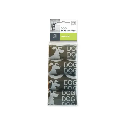 Dog Waste Bags - 4 x 15 pcs 10100208