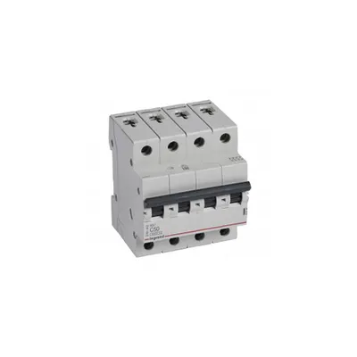 Siguranta automata MCB RX³ 4500 - 4P 400 V~ - 50 A - C curba