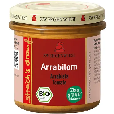Crema Tartinabila cu Arrabiata si Tomate fara Gluten Ecologica/Bio 135g