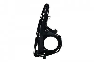 Acoperire bara fata Stanga (cu gauri pentru lampa de ceata, negru lucios) potrivit TOYOTA YARIS, YARIS HATCHBACK 12.10- 04.17