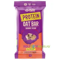 Baton Proteic din Ovaz si Bucati de Ciocolata Neagra fara Gluten Ecologic/Bio 40g