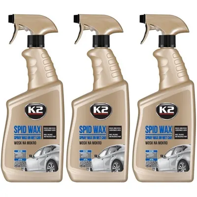 Set 3 Buc K2 Solutie Ceara Rapida Spid Wax 770ML K087M