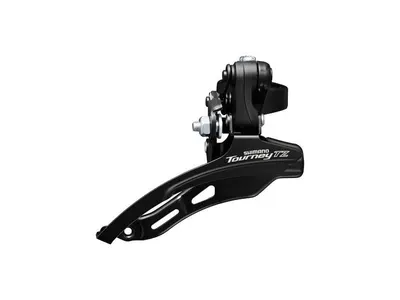 Schimbator Fata Shimano Tourney Fd-Tz510-Ds6, Triplu, Pt. 6 7 Vit. Pe Spate, Down Swing, Tragere De Sus, Colier 28.6Mm, Pt. 48T, Unghi Cs 66-69, Chainline 47.5Mm, Ambalat Ind.