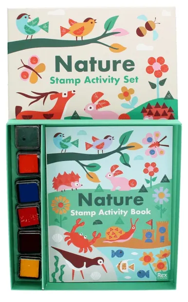Rex London set creativ cu ștampile - Nature