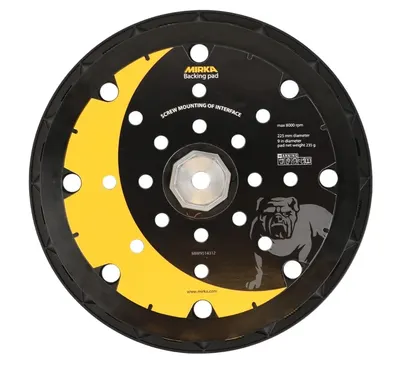 Suport discuri abrazive Mirka 225mm 25 gauri pentru masina de slefuit LEROS