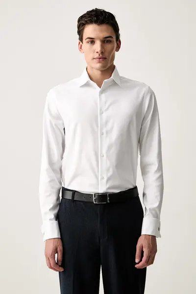 Calvin Klein cămașă oxford pentru bărbați din bumbac