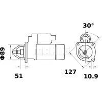 Starter MAHLE MS 193