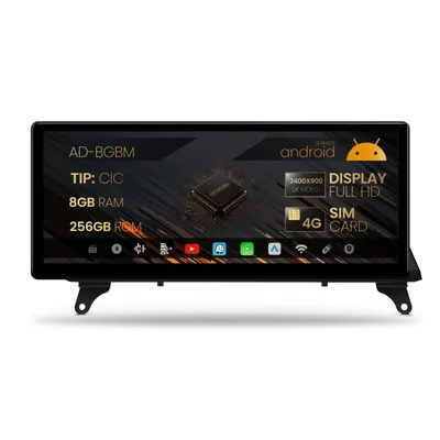 Navigatie BMW Z4 E89 (2009-2012), Varianta CIC, Android 13, BM-Octacore 8GB RAM + 256GB ROM, 12.3 Inch - AD-BGBM12008CI+AD-BGRKITBM018
