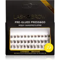 Lash Brow Press&Go Self-Adhesive Eyelashes gene false smocuri autoadezive Everyday Brownie 1 buc