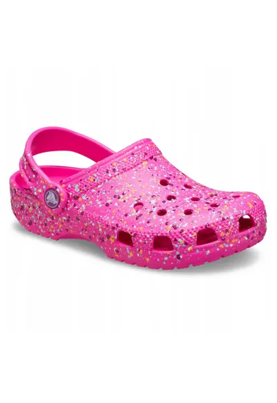 Saboti copii Classic Paint Splatter - roz - Roz