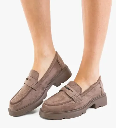 Pantofi casual dama Corsera Khaki