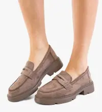 Pantofi casual dama Corsera Khaki