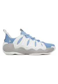 Pantofi sport dama - alb/albastru - textil/plasa -