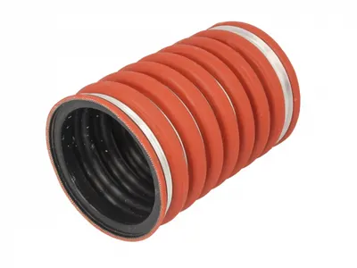 Furtun intercooler (96mmx175mm, rosu) DAF CF 75, CF 85, XF 105, XF 95 MX265-XF355M dupa 2001