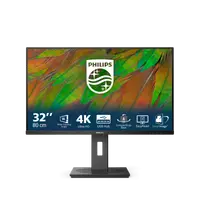 Monitor Consumer Philips 32B1N3800/00, 31.5", 3840 x 2160 pixeli, Black, 3 ani Garantie