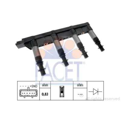 Bobina de inductie FACET 9.6383
