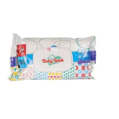 Servetele umede Baby Wish 72buc, parfumate, cu provitamina B5 Engros