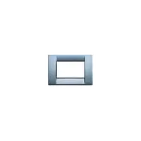 Placa ornament 4 module Vimar(Idea)Avio metalizato