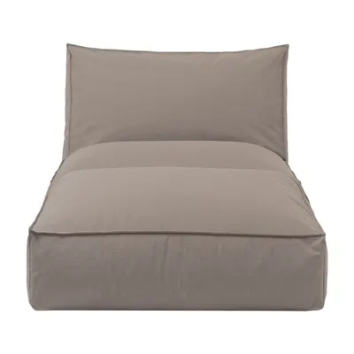 Șezlong de exterior tapițat Blomus Stay, maro