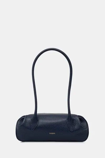Yuzefi geantă baguette pentru femei din piele OYSTER SHOULDER MINI